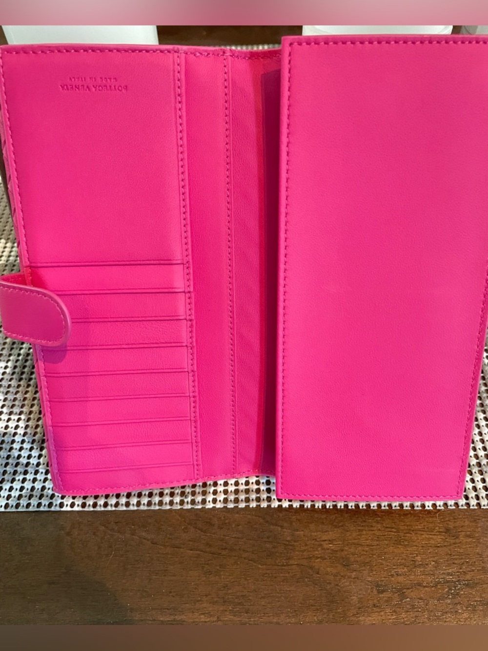 Bottega Veneta Pink Women’s Wallet Wallet with Box EUC - Picture 3 of 10